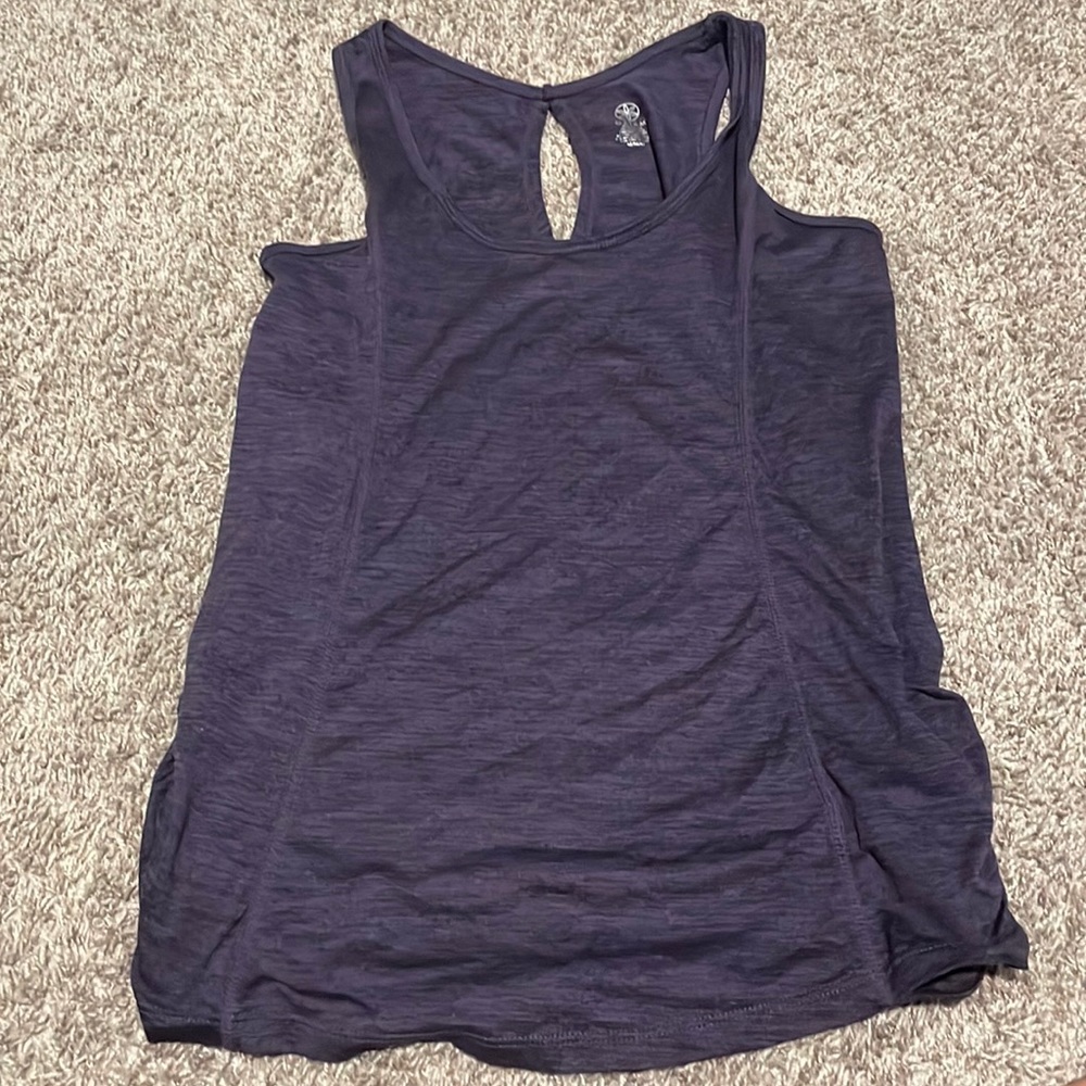 Gaiam Womens Medium purple tank top